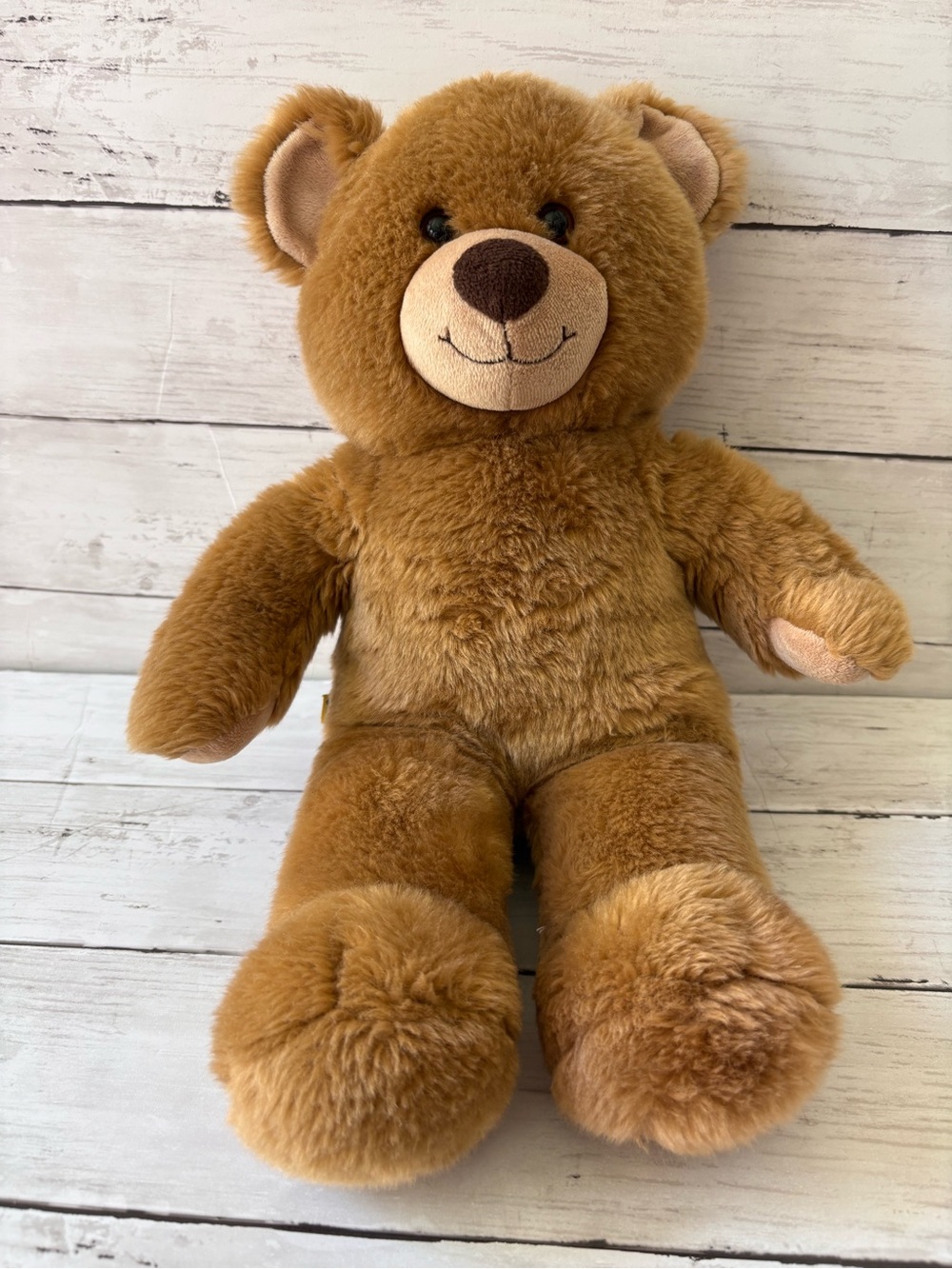 Collectible Kids Plush Build-A-Bear Brown Bear Stuffed Animal Toy
